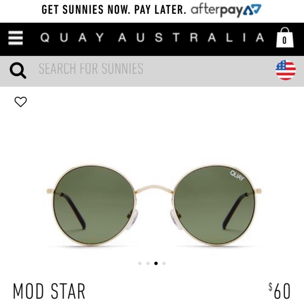 Quay round sunglasses